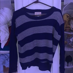 Blue & Gray/Black & Gray Sweaters